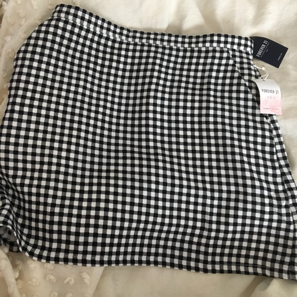 Forever 21 gingham skirt
